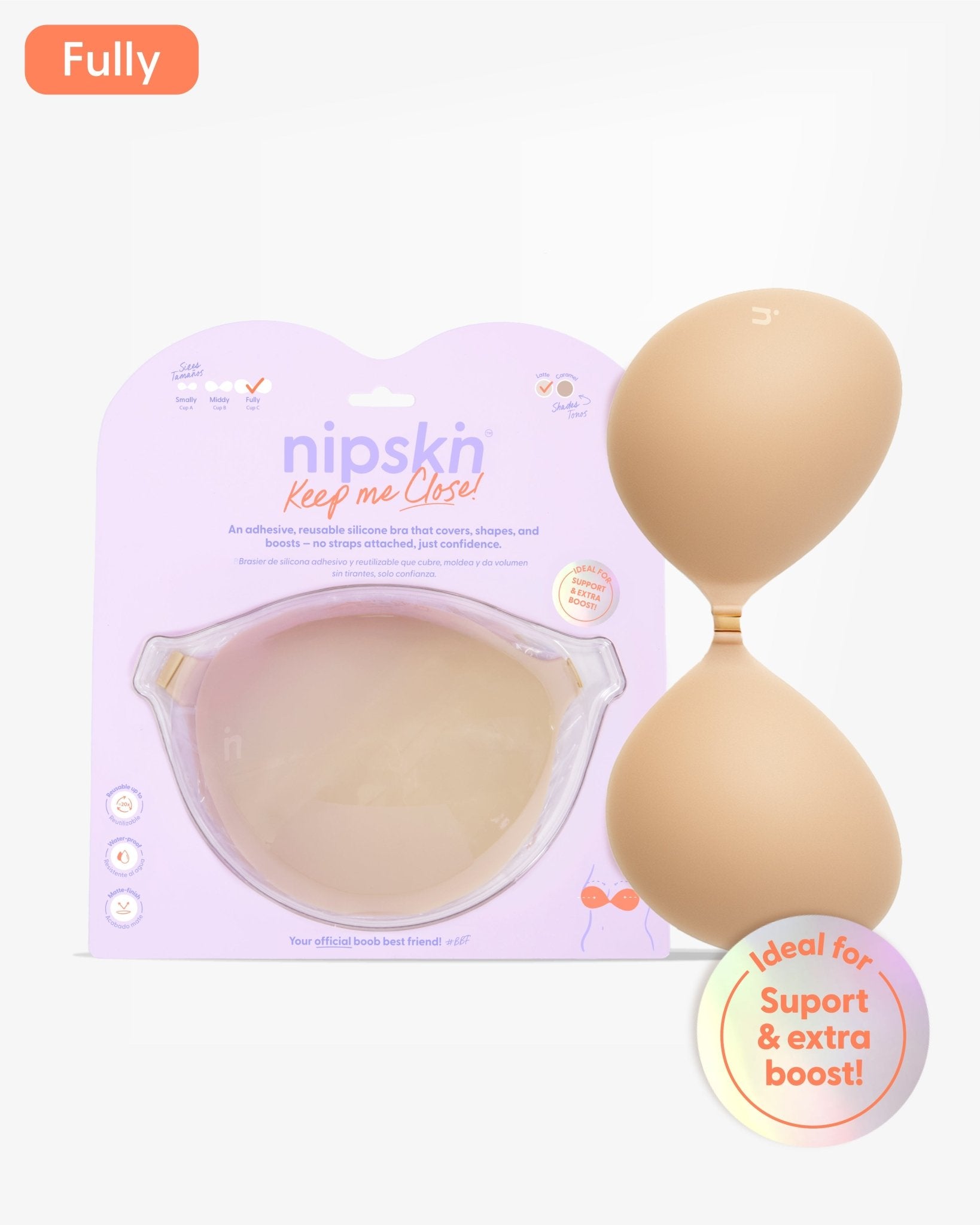Strapless Adhesive Bra, Keep Me Close – Nipskin - Nipskin Stickwear™