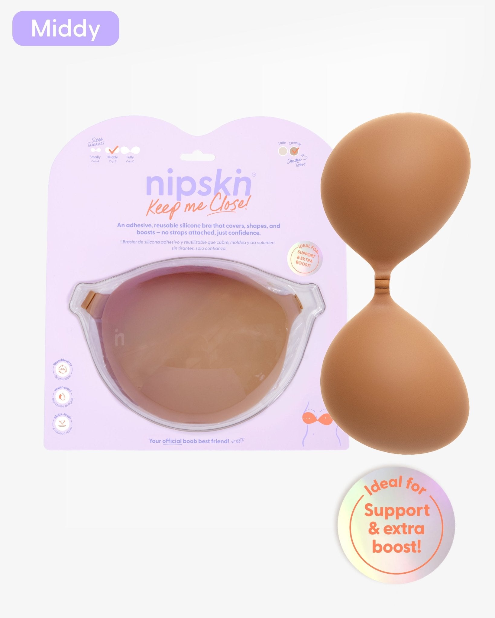 Strapless Adhesive Bra, Keep Me Close - Nipskin® - Nipskin Stickwear™