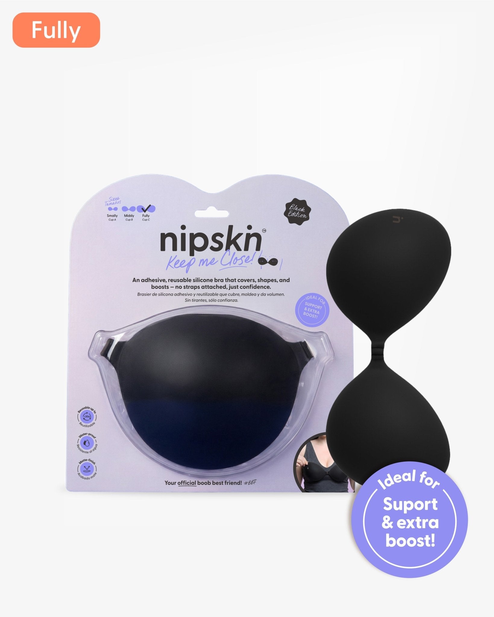 Strapless Adhesive Bra, Keep Me Close – Nipskin - Nipskin Stickwear™