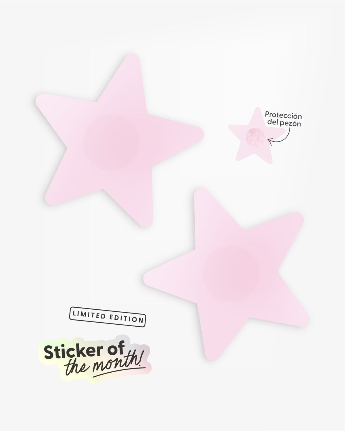 Surprise Me (Star of Hope) - Single - use Nipple Cover Stickers - Nipskin Stickwear™